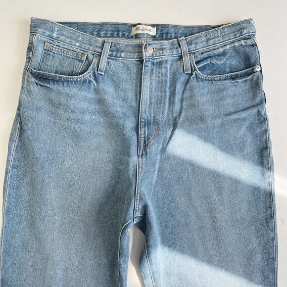 Madewell The Mom Jean in Melva Wash 33 Plus - Picture 9 of 9